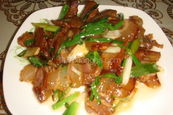 蒜香腊肉