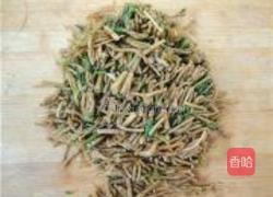 凉拌野生芦蒿的做法图解4