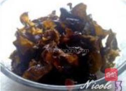 凉拌剁椒木耳的做法图解3