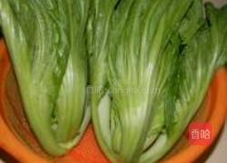 清炒芥菜的做法图解1