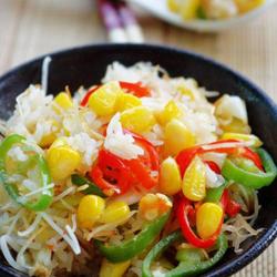 椰丝素炒饭的做法[图]