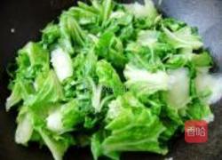 白菜烧板栗的做法图解4