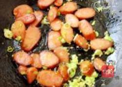 香肠炒豆角的做法图解5