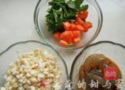 乳香鲜虾玉米酪的做法图解1