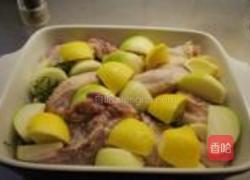 柠檬烤鸡的做法图解4