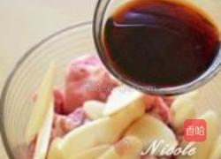 子姜鸡汁蒸排骨的做法图解4