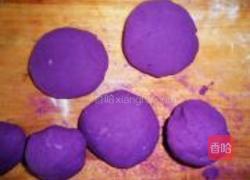 紫薯饼的做法图解3