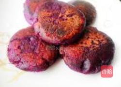 紫薯饼的做法图解6
