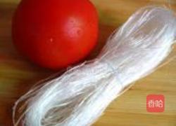 番茄粉丝汤的做法图解1