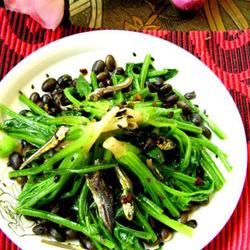 芝麻伴菠菜的做法[图]