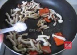 鲍汁烩双菇的做法图解7