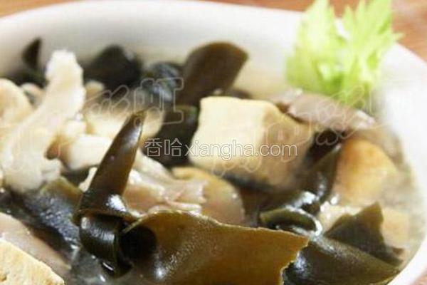 海带豆腐汤