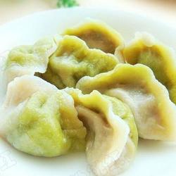 双色香芹水饺的做法[图]