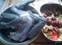 北芪西洋参乌鸡汤的做法图解2