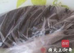 黑芝麻糍馍馍的做法图解2