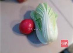 茄汁娃娃菜的做法图解2