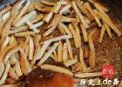韭菜花炒干丝的做法图解6