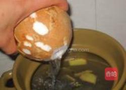 椰子炖乌鸡汤的做法图解6