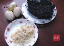 紫菜蛋饼的做法图解1
