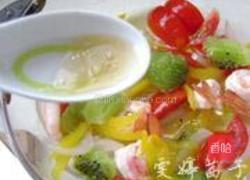 油醋汁虾仁蔬果沙拉的做法图解7