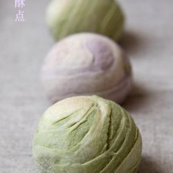 香芋酥&抹茶酥&牛奶酥的做法[图]