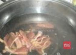 青菜牛肉面的做法图解4