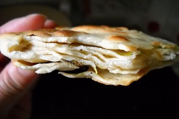 葱香酥油烧饼