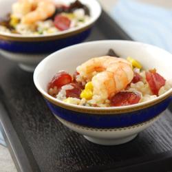 XO酱鲜虾什锦炒饭的做法[图]