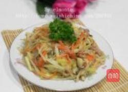 三丝炒面的做法图解17