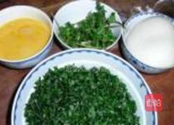 小蒜鸡蛋馍花素饺子的做法图解3