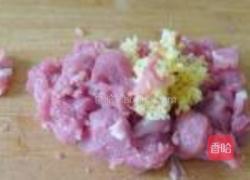 芥菜鲜肉大馄饨的做法图解2