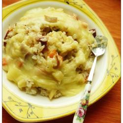 芝士土豆培根焗饭的做法[图]