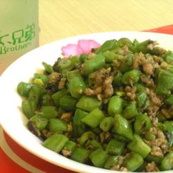 橄榄炒刀豆的做法[图]