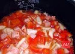 红椒圆葱焖饭的做法图解7