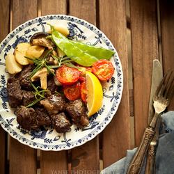 烤澳洲牛肉配时蔬的做法[图]