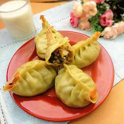 鲜虾猪肉大蒸饺的做法[图]