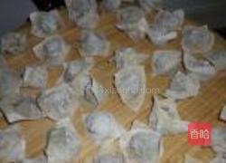 荠菜鲜肉大馄饨的做法图解11