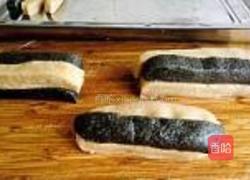 棋格芝麻栗子糕的做法图解13