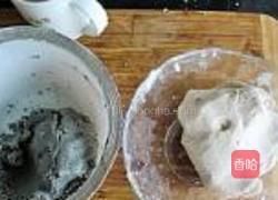 棋格芝麻栗子糕的做法图解8