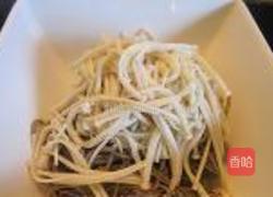 金针菇海蜇拌荞麦面的做法图解4