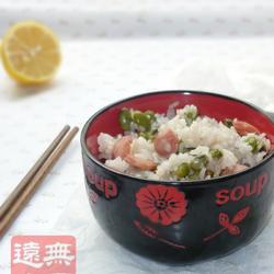 腊肠青豆双米饭的做法[图]