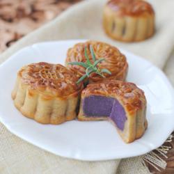 紫薯月饼的做法[图]