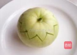 椰汁酸奶小香瓜的做法图解2