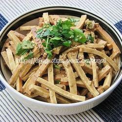 芝麻酱拌熏干的做法[图]