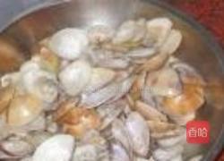 蛤蜊汤河粉的做法图解4