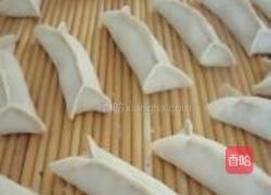 白菜猪肉锅贴的做法图解14