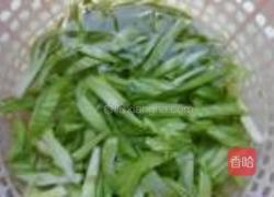 芥菜咸蛋粥的做法图解3