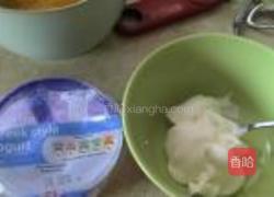 希腊酸奶黄桃布丁的做法图解1