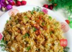 肉丁酱油焖饭的做法图解7