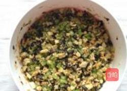 味噌海米芹菜包的做法图解6